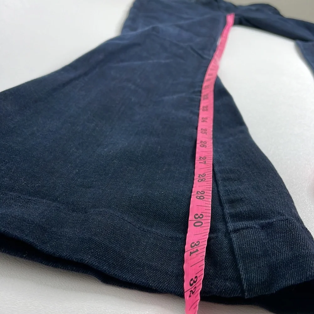 7 For All Mankind Jiselle Slim Flare Jeans Dark wash size 26 - Picture 10 of 14